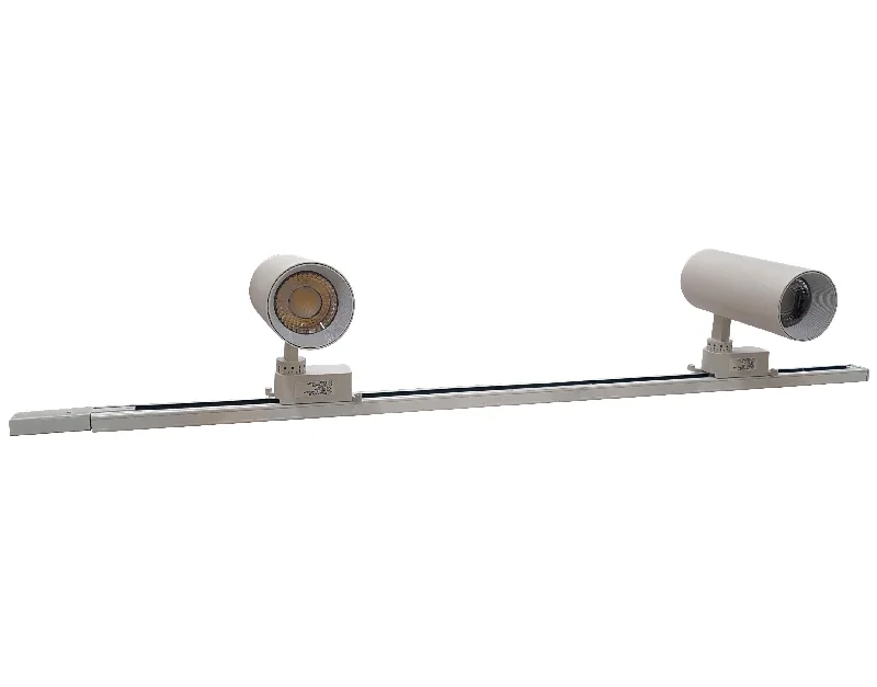 Track lighting with a brushed nickel finish30W LED Lighting Track Kit (Type1)