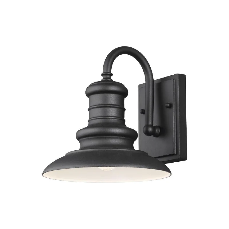 Industrial Lighting for Printing Press FacilitiesRedding Station 10 In. Outdoor Wall Sconce Black Finish Industrial Lighting for Printing Press FacilitiesRedding Station 10 In. Outdoor Wall Sconce Black Finish