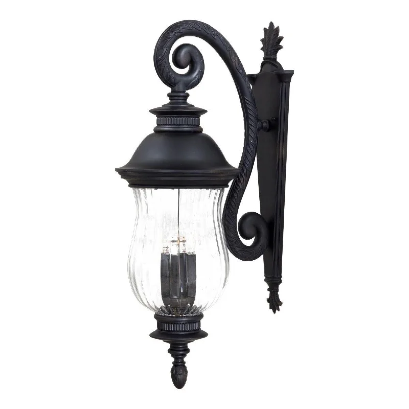 Industrial Lighting with High CRI (Color Rendering Index) for True Color PerceptionNewport 34 in. 4 Lights Outdoor Wall Lantern Heritage Finish Industrial Lighting with High CRI (Color Rendering Index) for True Color PerceptionNewport 34 in. 4 Lights Outdoor Wall Lantern Heritage Finish
