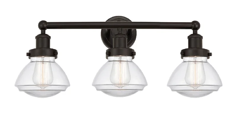 Durable Industrial Lighting for Harsh EnvironmentsEdison Three Light Bath Vanity
