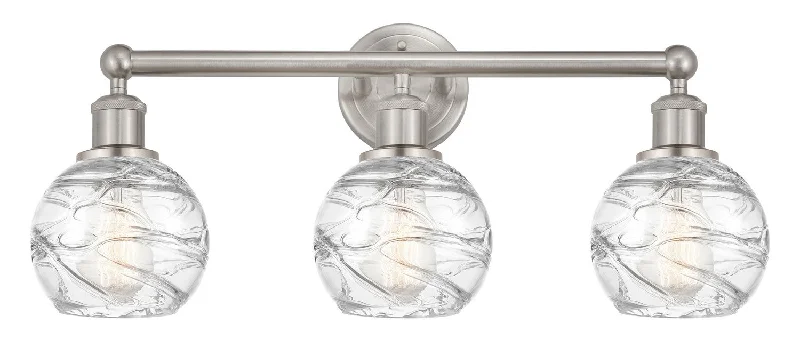 Industrial Lighting for Pharmaceutical ManufacturingEdison Three Light Bath Vanity