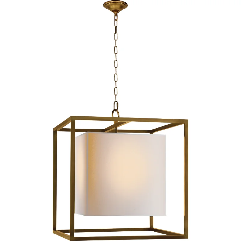 Low - voltage track lighting for safetyCaged Medium Lantern