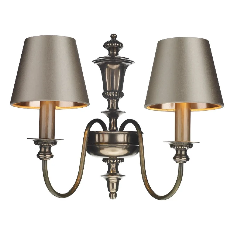 Track lighting with frosted glass shadesmetal wall lamps with a matte black finish for a sleek and modern lookDavid Hunt Dickens Double wall light in bronze/pewter Track lighting with frosted glass shadesmetal wall lamps with a matte black finish for a sleek and modern lookDavid Hunt Dickens Double wall light in bronze/pewter