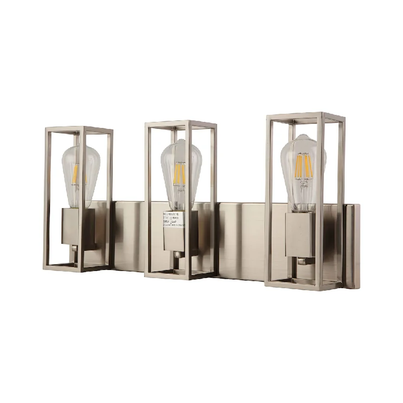 Track lighting with integrated LED driversCathie Wood 3-Light Vanity