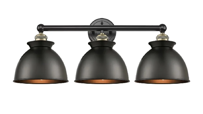 Low - Bay Industrial Lighting Fixtures for Small FactoriesEdison Three Light Bath Vanity
