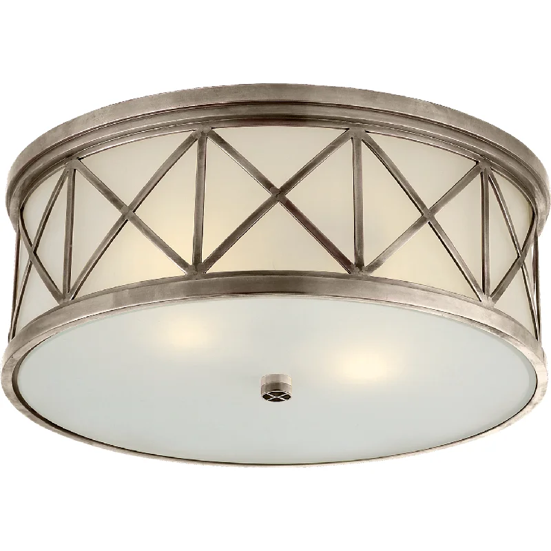 Track lighting for illuminating dining tablesMontpelier Large Flush Mount