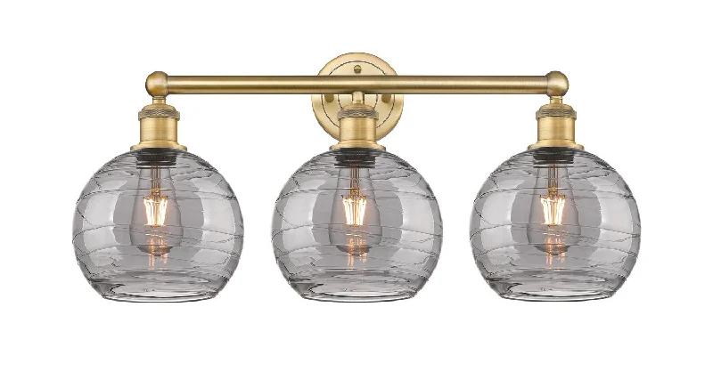 Industrial Lighting for Furniture FactoriesDowntown Urban Three Light Bath Vanity