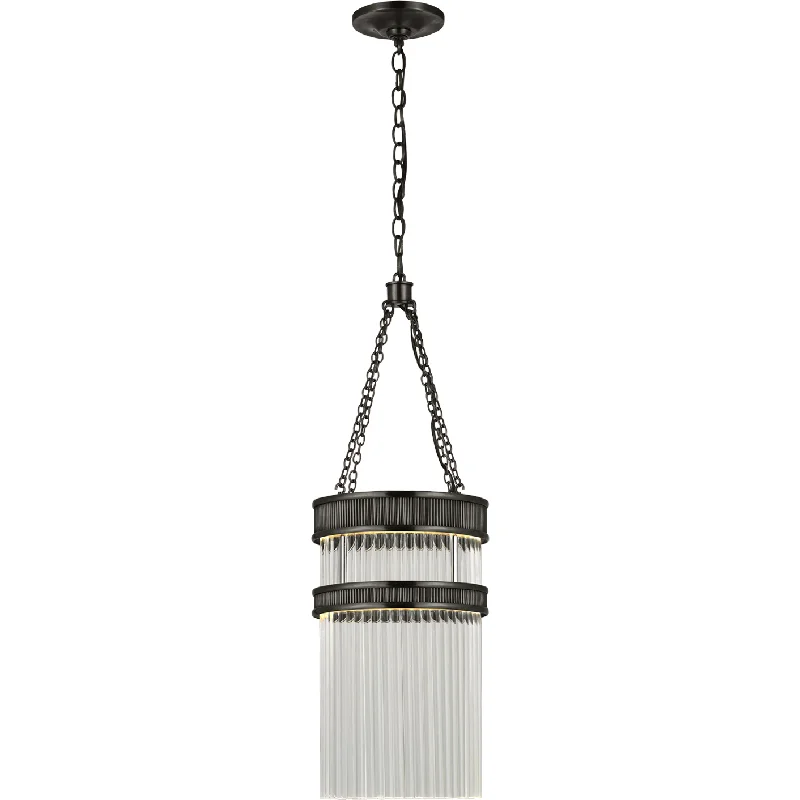 Track lighting for task lighting in workshopsMenil Tall Chandelier