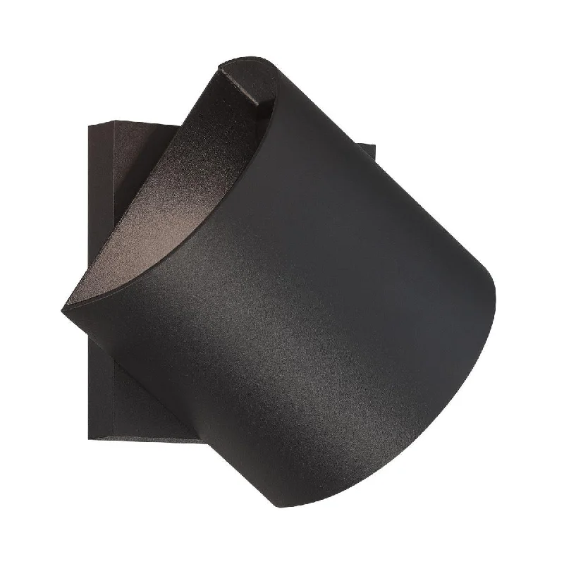 Industrial Lighting for Automotive Manufacturing PlantsRevolve 5 in. 2 Lights LED Outdoor Wall Sconce Black Finish Industrial Lighting for Automotive Manufacturing PlantsRevolve 5 in. 2 Lights LED Outdoor Wall Sconce Black Finish
