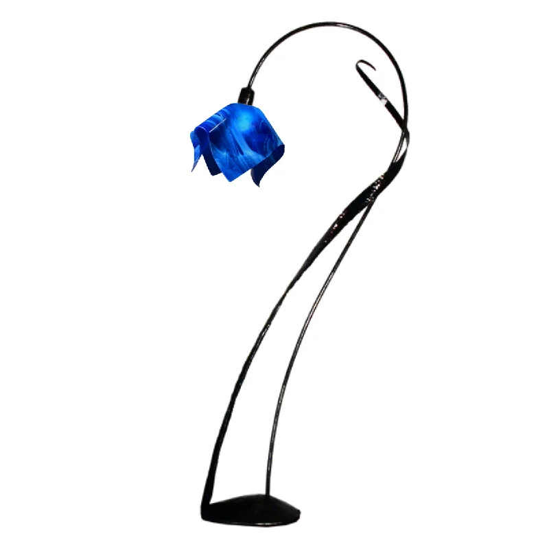 Wireless track lighting for easy installationJezebel® Flame Lazy Daisy Floor Lamp