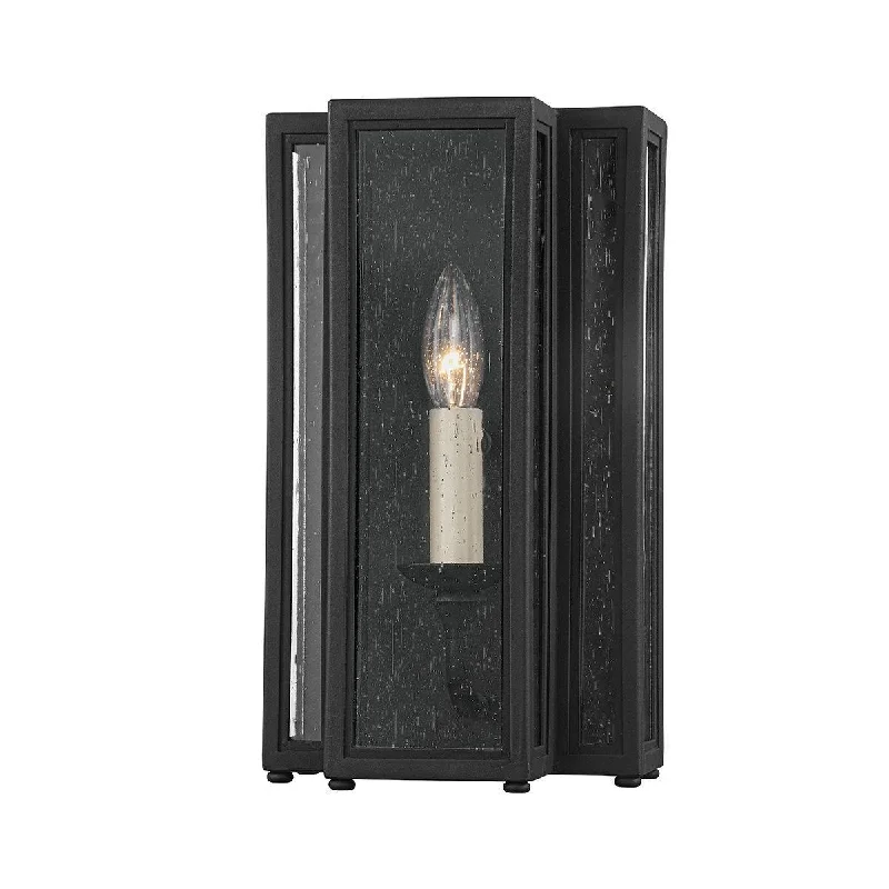 Industrial Lighting with High CRI (Color Rendering Index) for True Color PerceptionLEOR 13 In. Outdoor Wall Sconce Textured Black Finish Industrial Lighting with High CRI (Color Rendering Index) for True Color PerceptionLEOR 13 In. Outdoor Wall Sconce Textured Black Finish