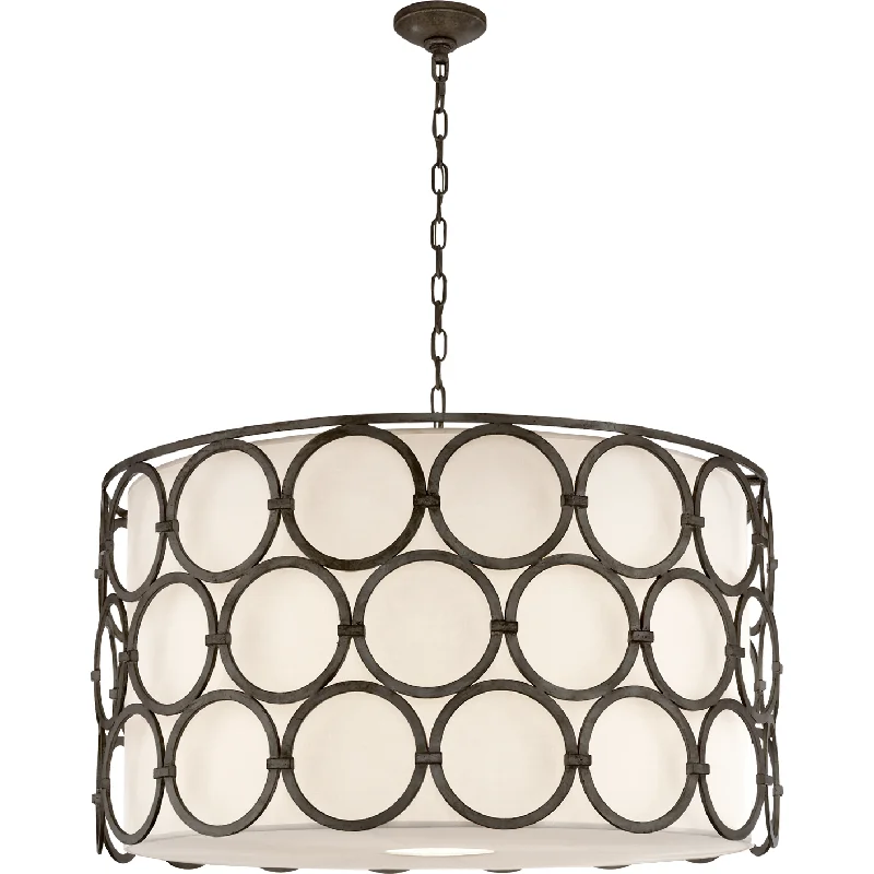 Track lighting for high - ceiling spacesAlexandra Large Hanging Shade