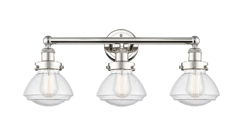 Industrial Lighting for Chemical PlantsEdison Three Light Bath Vanity