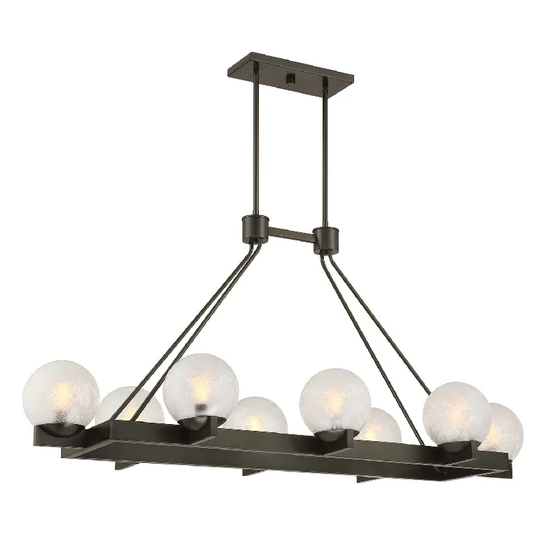 Track lighting with adjustable armsDarien Linear Chandelier