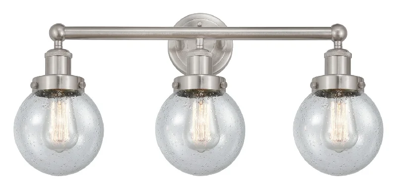 Durable Industrial Lighting for Harsh EnvironmentsEdison Three Light Bath Vanity