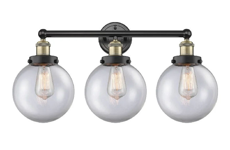 Industrial Area Lighting for Large Open SpacesEdison Three Light Bath Vanity