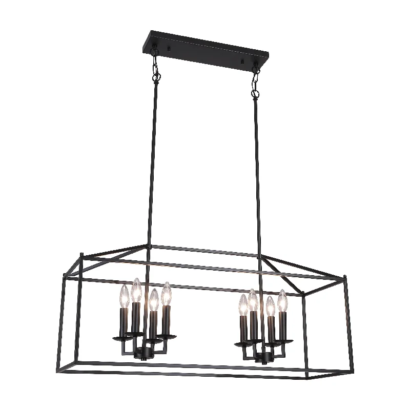 Smart track lighting with voice controlCasa Loma 8-Light Linear Pendant