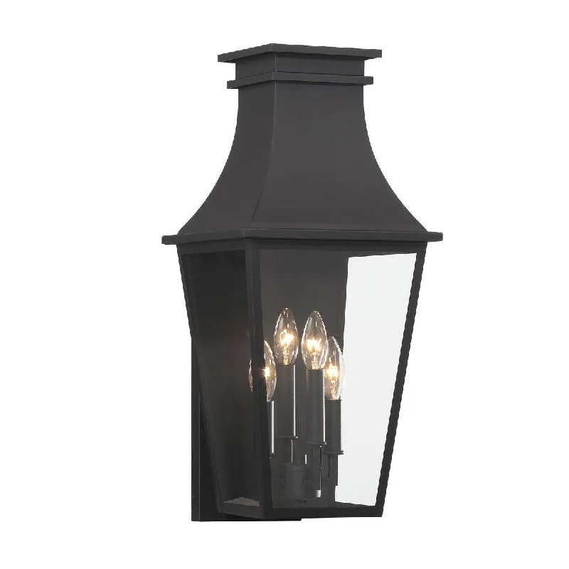 Industrial Ceiling - Mounted Lighting for Assembly PlantsGloucester 23 In. Outdoor wall lantern Black Finish Industrial Ceiling - Mounted Lighting for Assembly PlantsGloucester 23 In. Outdoor wall lantern Black Finish