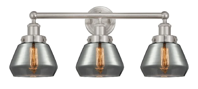 Industrial Exit Sign Lighting for Quick EvacuationEdison Three Light Bath Vanity