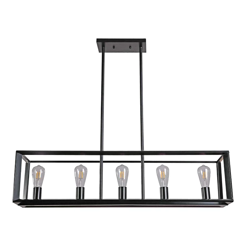 Adjustable track lighting for living roomsBrantwood 5-Light Linear Pendant