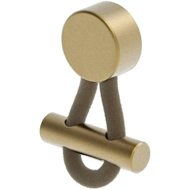 Track lighting with swivel heads for precise aimingOriente Leather Knob