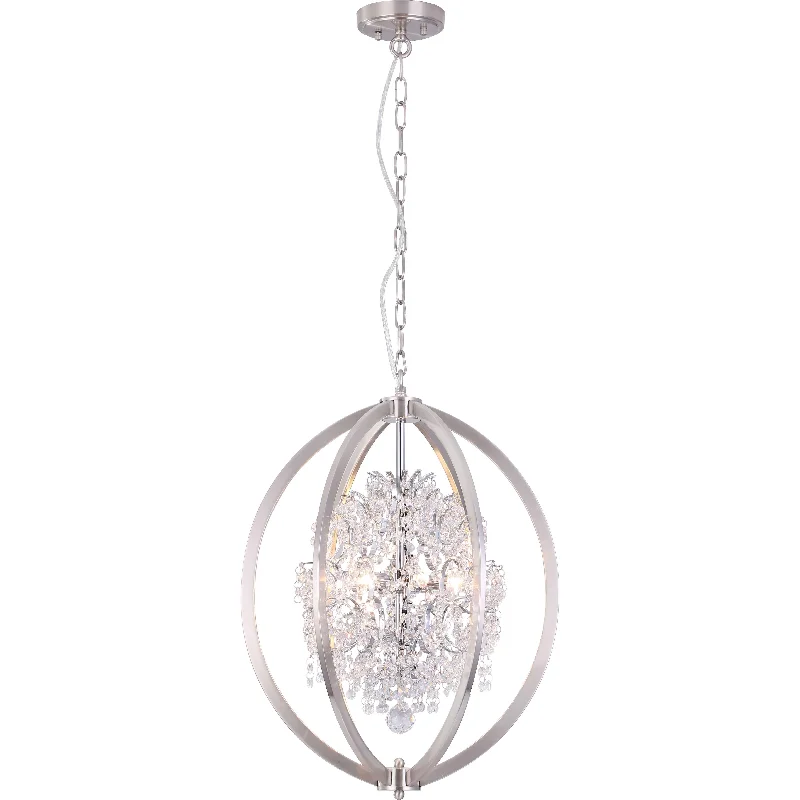 Track lighting for outdoor gardensDevon 6-Light Pendant
