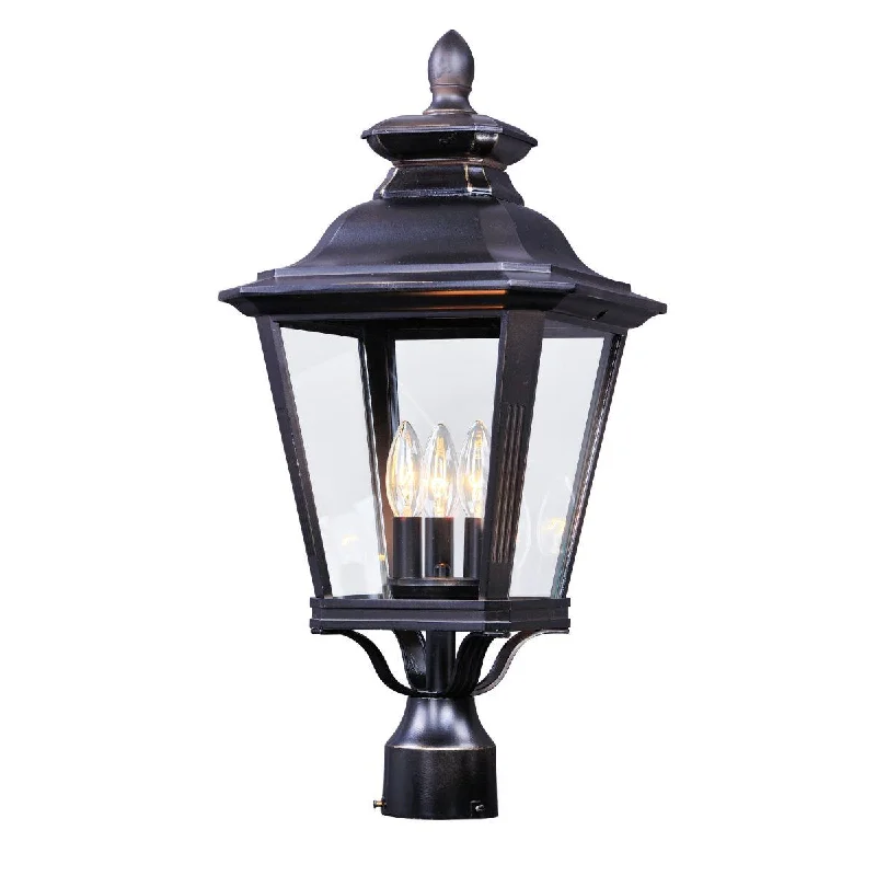 Industrial Ceiling - Mounted Lighting for Assembly PlantsKnoxville 24 in. 3Lights Lantern Head Bronze finish Industrial Ceiling - Mounted Lighting for Assembly PlantsKnoxville 24 in. 3Lights Lantern Head Bronze finish