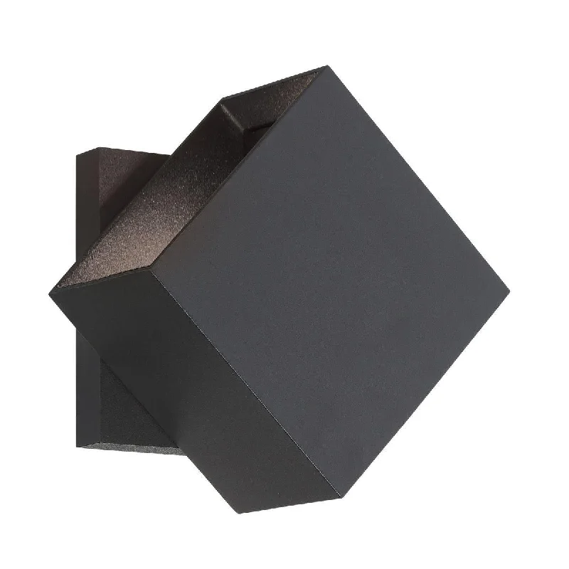Adjustable Industrial Lighting for Flexible IlluminationRevolve 5 in. 2 Lights LED Outdoor Wall Sconce Black Finish Adjustable Industrial Lighting for Flexible IlluminationRevolve 5 in. 2 Lights LED Outdoor Wall Sconce Black Finish