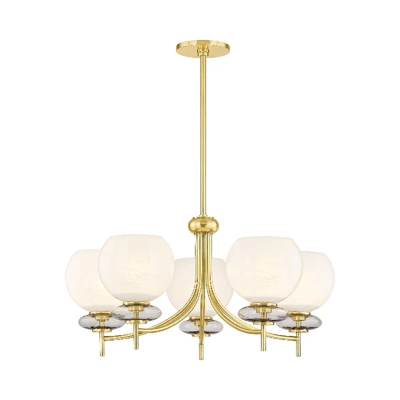 Track lighting for illuminating dining tablesAlexia Chandelier