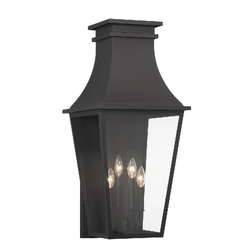 Waterproof Industrial Lighting for Wet AreasGloucester 31 In. Outdoor wall lantern Black Finish Waterproof Industrial Lighting for Wet AreasGloucester 31 In. Outdoor wall lantern Black Finish