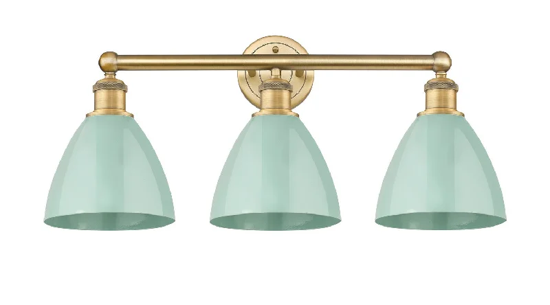 Durable Industrial Lighting for Harsh EnvironmentsDowntown Urban Three Light Bath Vanity Durable Industrial Lighting for Harsh EnvironmentsDowntown Urban Three Light Bath Vanity