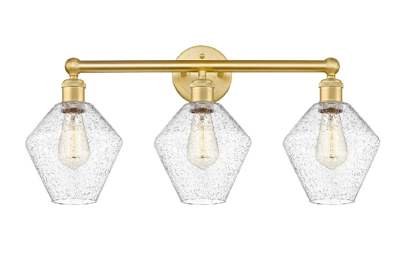 Low - Bay Industrial Lighting Fixtures for Small FactoriesDowntown Urban Three Light Bath Vanity Low - Bay Industrial Lighting Fixtures for Small FactoriesDowntown Urban Three Light Bath Vanity