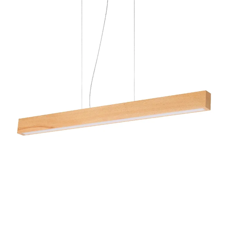 Track lighting with a minimalist track designCraft sp Wood-Finish