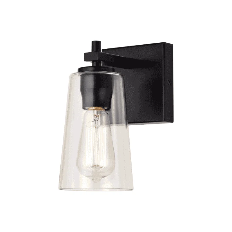Track lighting with adjustable armsErie 1-Light Wall Sconce