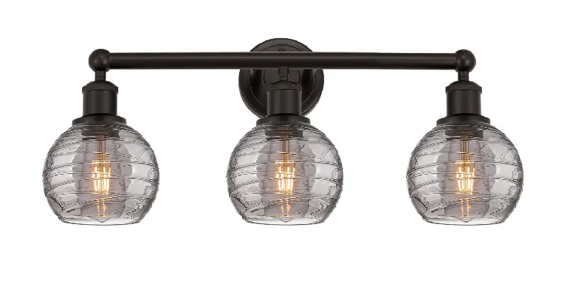 Industrial Lighting with High CRI (Color Rendering Index) for True Color PerceptionEdison Three Light Bath Vanity Industrial Lighting with High CRI (Color Rendering Index) for True Color PerceptionEdison Three Light Bath Vanity
