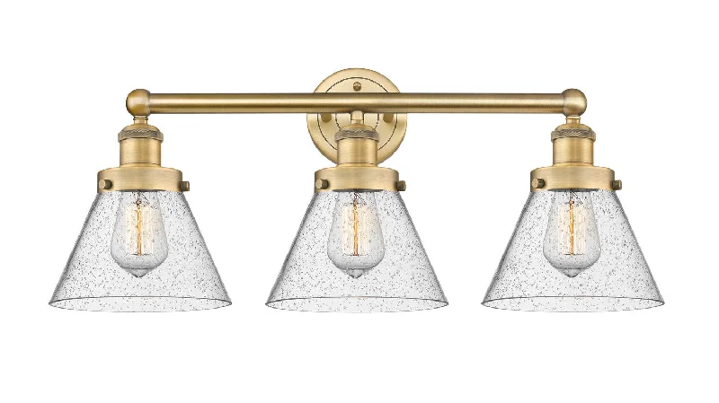 Industrial Lighting for Food Processing FactoriesEdison Three Light Bath Vanity