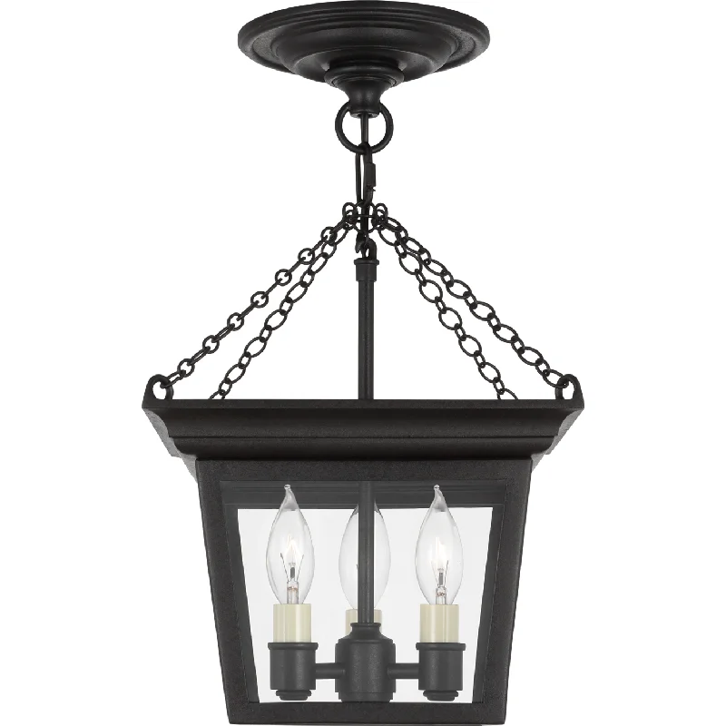 Track lighting for rental propertiesCornice Semi Flush Mount Lantern