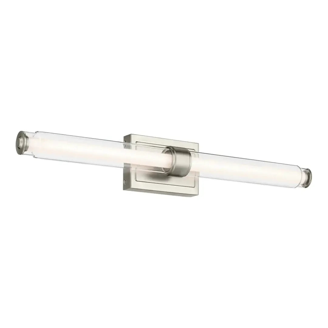 Track lighting for creating a focal pointLaurene 31" Large LED Linear Bath Bar