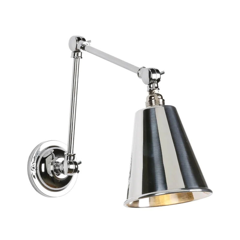 Modern track lighting with LED bulbsmid - century modern wall lamps with iconic shapes for a stylish studyDavid Hunt Hackney single wall light in polished chrome/antique brass - Finish Modern track lighting with LED bulbsmid - century modern wall lamps with iconic shapes for a stylish studyDavid Hunt Hackney single wall light in polished chrome/antique brass - Finish