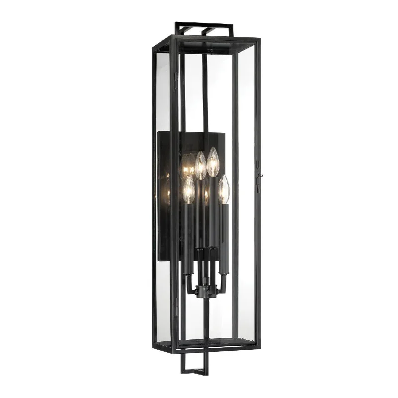 Industrial Lighting for Pharmaceutical ManufacturingKnoll Road 35 In. Outdoor Wall Sconce Black Finish Industrial Lighting for Pharmaceutical ManufacturingKnoll Road 35 In. Outdoor Wall Sconce Black Finish