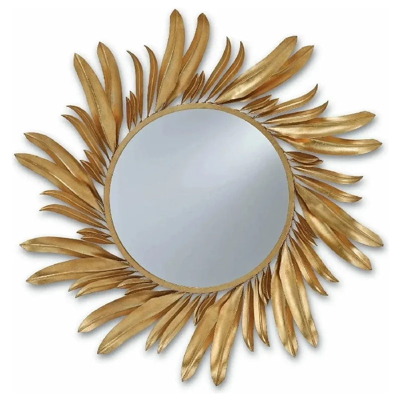 Modern track lighting with LED bulbsFolium Mirror