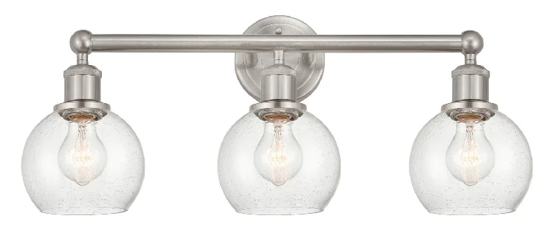 Industrial Exit Sign Lighting for Quick EvacuationEdison Three Light Bath Vanity