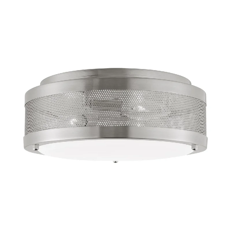 Contemporary track lighting in black finishVander Flush Mount Ceiling Light