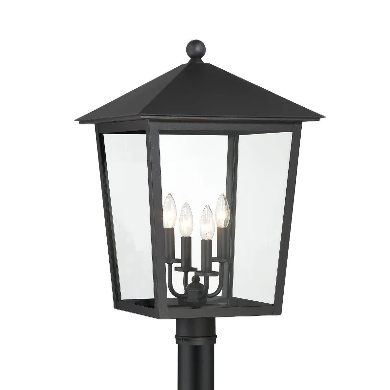 Industrial Lighting for Food Processing FactoriesNoble Hill 25 In. 4 Lights Lantern Head Black Finish Industrial Lighting for Food Processing FactoriesNoble Hill 25 In. 4 Lights Lantern Head Black Finish
