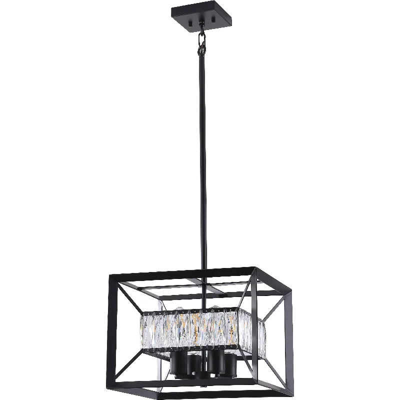 Track lighting with multiple heads for flexibilitySkylon 4-Light Pendant