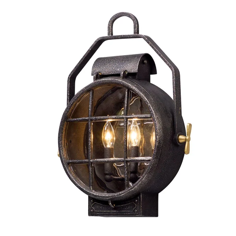 Corrosion - Resistant Industrial Lighting for Coastal FactoriesPOINT LOOKOUT 19 in. 2 Lights Outdoor Wall Sconce Silver Finish Corrosion - Resistant Industrial Lighting for Coastal FactoriesPOINT LOOKOUT 19 in. 2 Lights Outdoor Wall Sconce Silver Finish