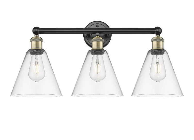 Industrial Lighting for Furniture FactoriesDowntown Urban Three Light Bath Vanity