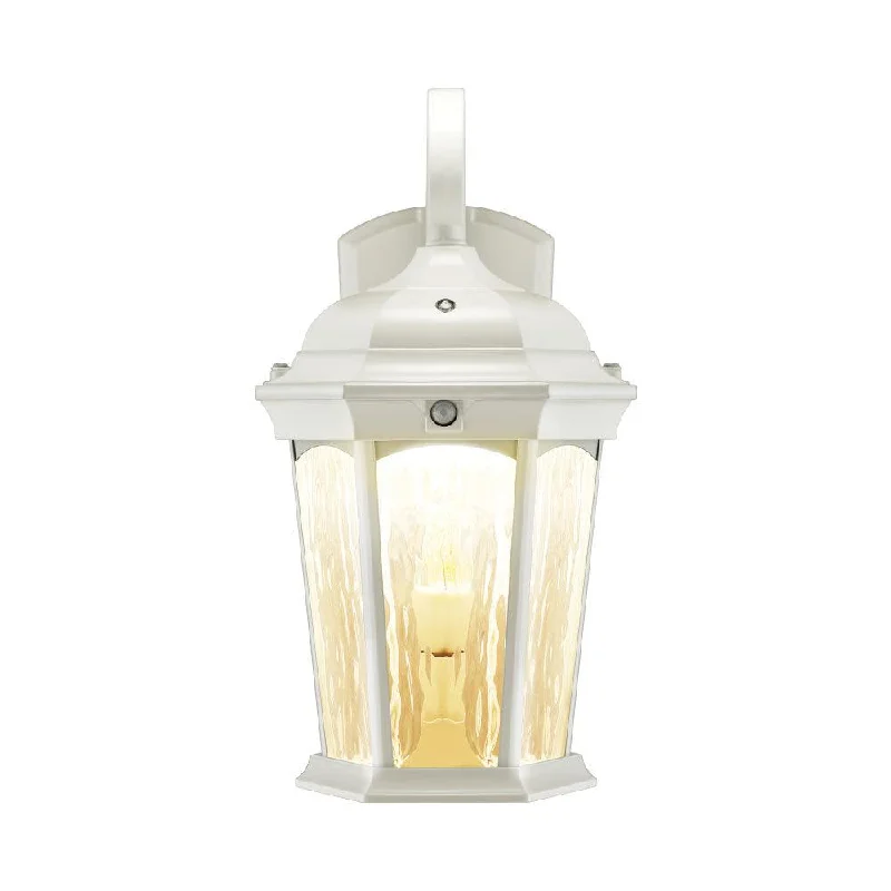 Corrosion - Resistant Industrial Lighting for Coastal Factories15 in. LED Outdoor Wall Lantern 1200 Lumens 3000K White finish Corrosion - Resistant Industrial Lighting for Coastal Factories15 in. LED Outdoor Wall Lantern 1200 Lumens 3000K White finish
