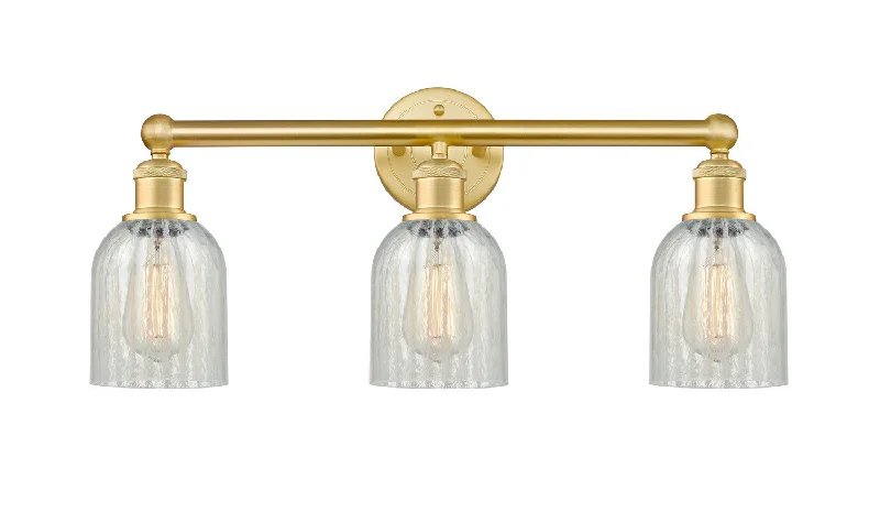 Industrial Lighting for Pharmaceutical ManufacturingEdison Three Light Bath Vanity