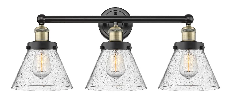 Industrial Lighting for Food Processing FactoriesEdison Three Light Bath Vanity